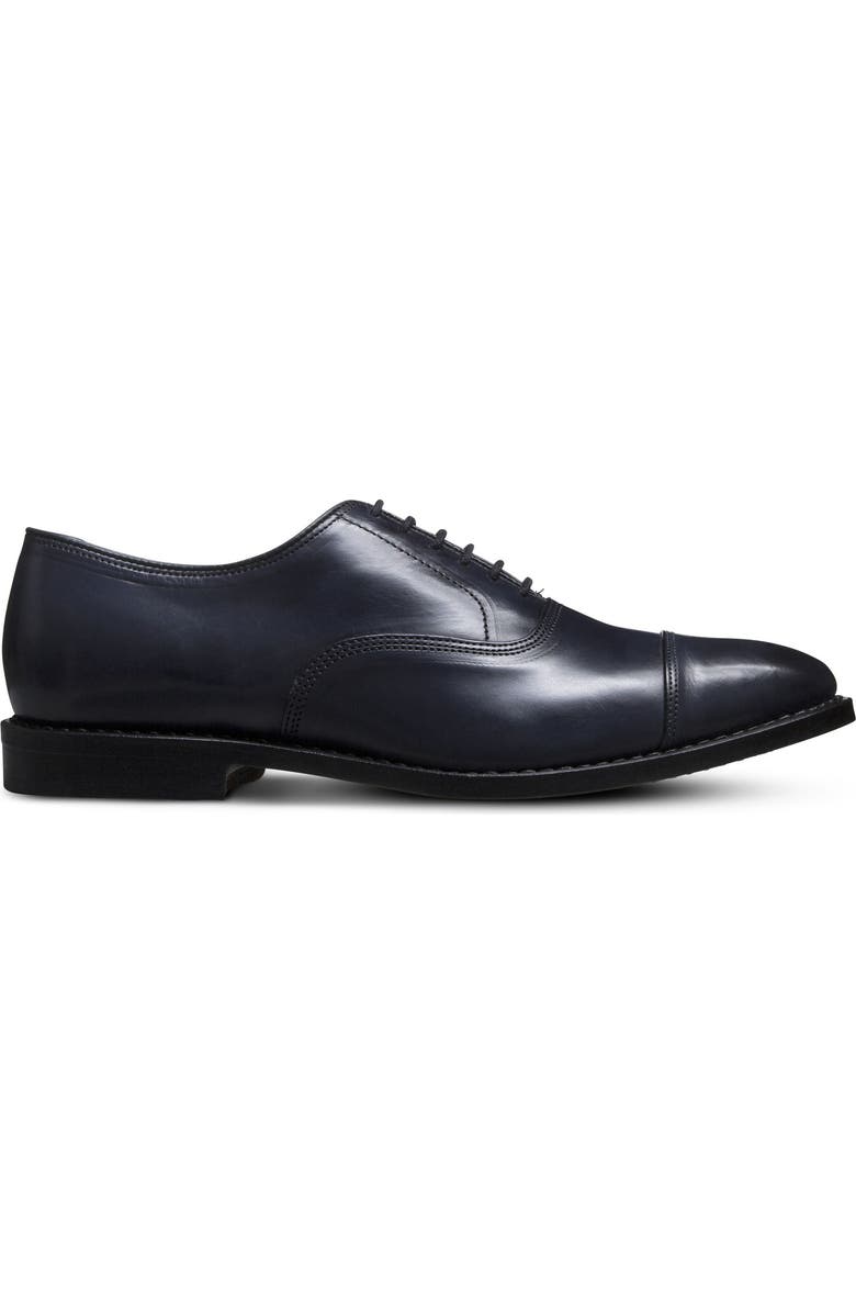 Allen Edmonds Park Avenue Cap Toe Oxford, Alternate, color, Navy