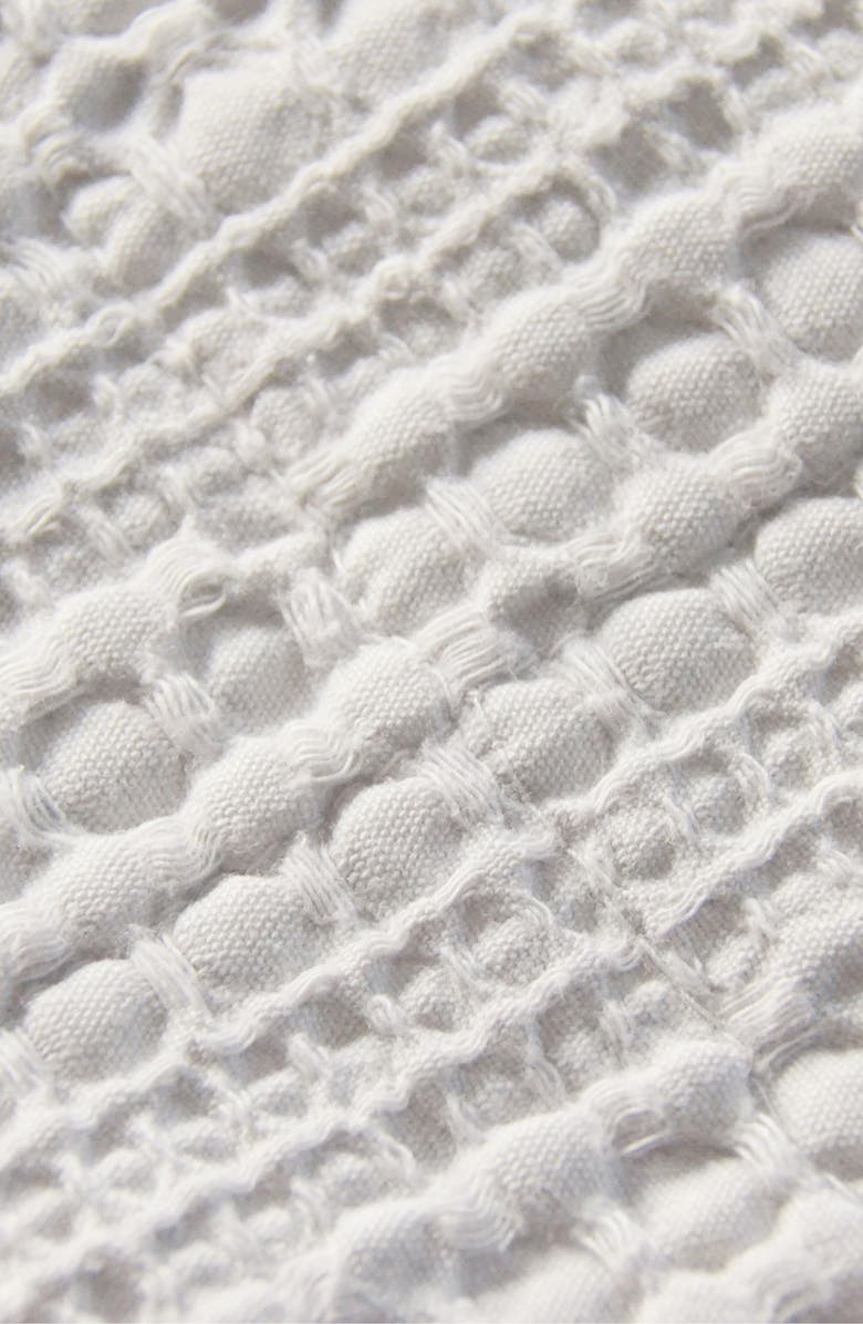 Woven & Weft Reversible Honeycomb Waffle Cotton Quilt & Sham Set, Alternate, color, Light Grey