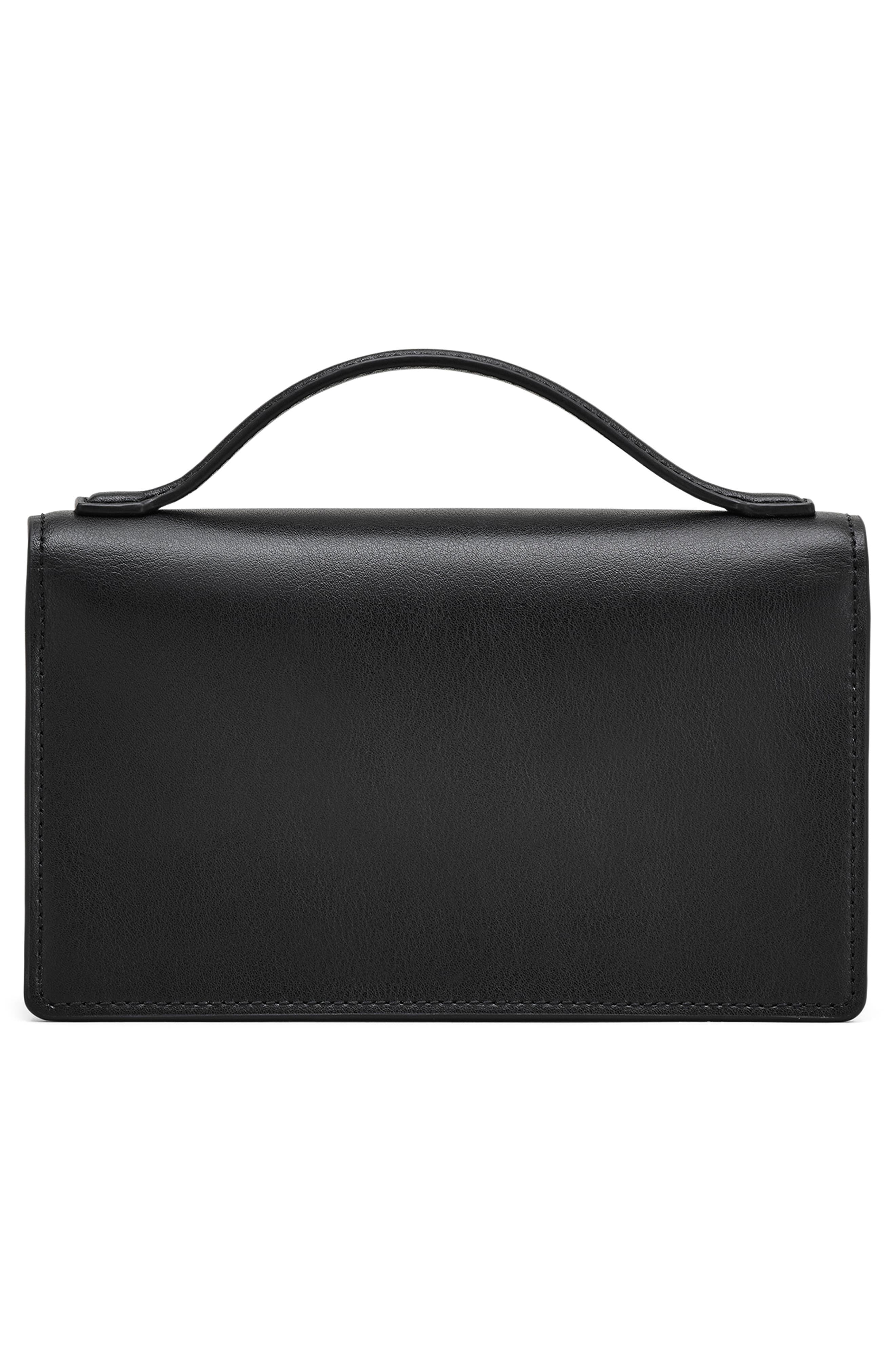 Marc Jacobs The Mini Icon Stud Glam Mirror Mini Bag, Alternate, color, Black Multi