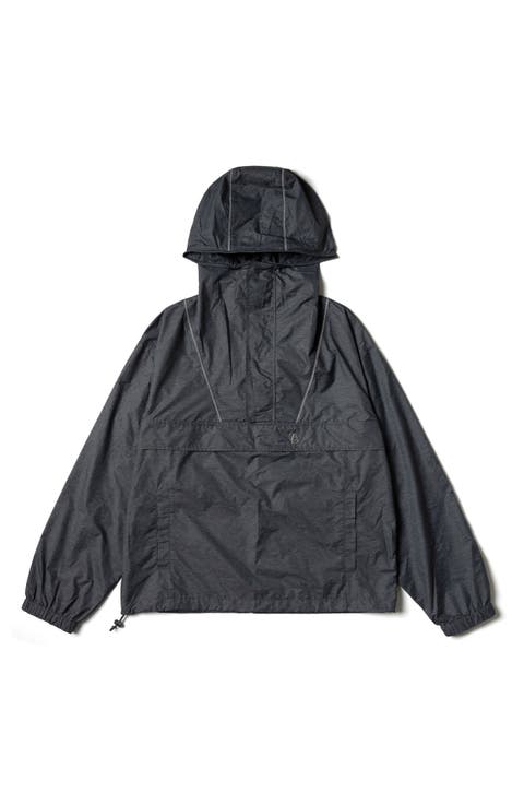 Sauk Water Repellent Reflective Hooded Anorak Jacket