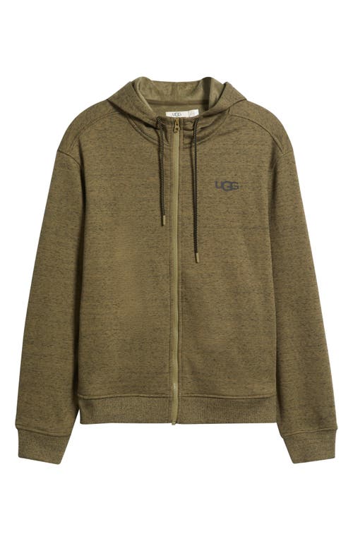 Ugg(r) Shiloh Fleece Zip Hoodie In Green