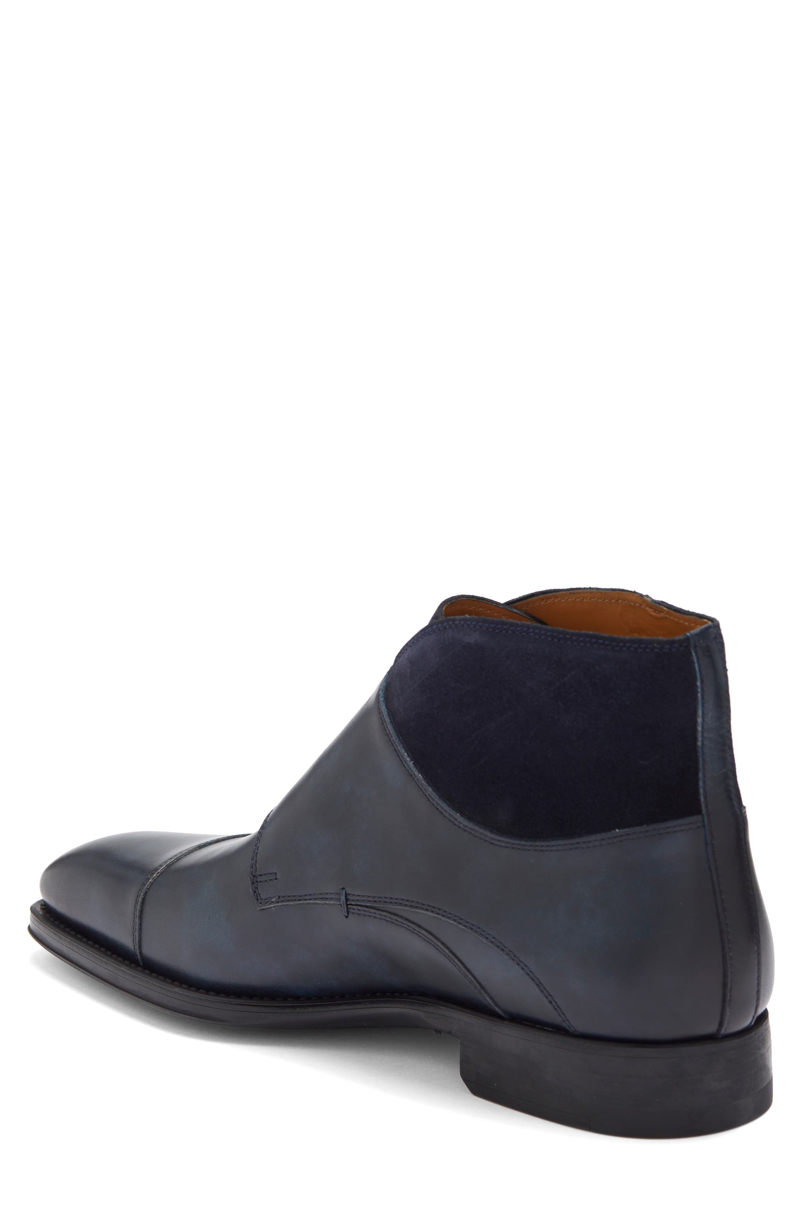 Monto Monk Strap Boot, Alternate, color, NAVY