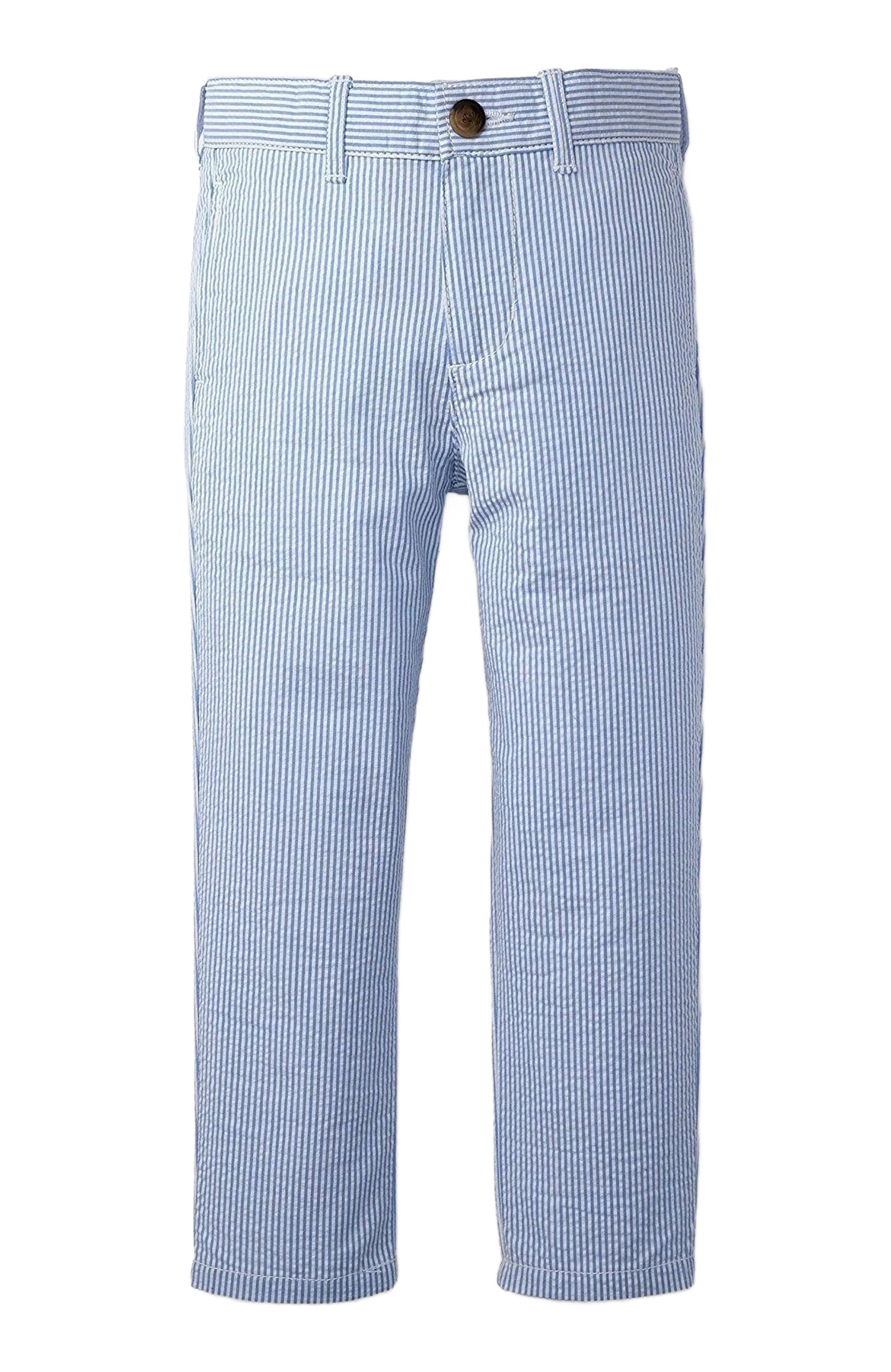 selected Blue Seersucker