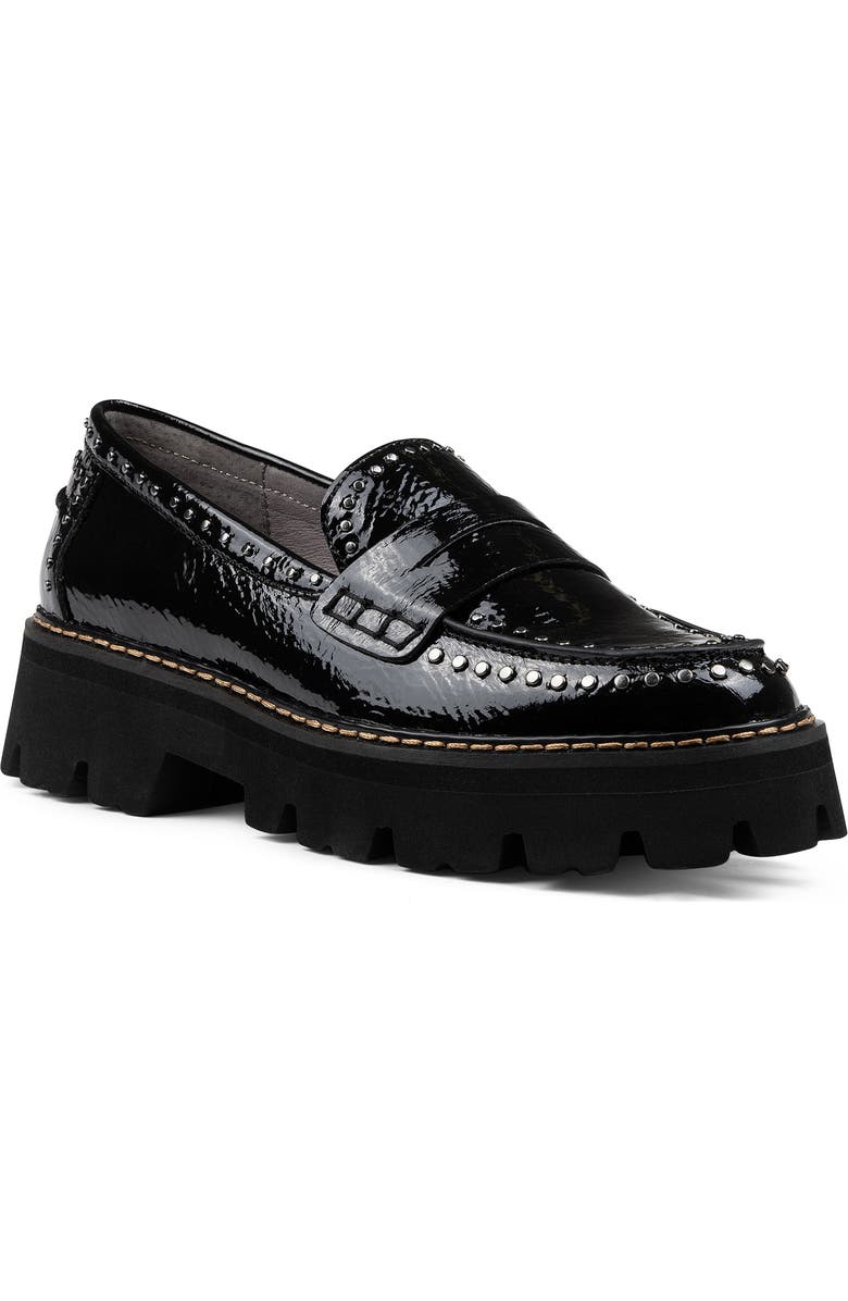 Donald Pliner Massy Platform Penny Loafer, Main, color,