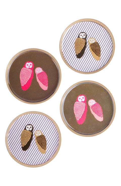 Set of 4 Metal Coasters