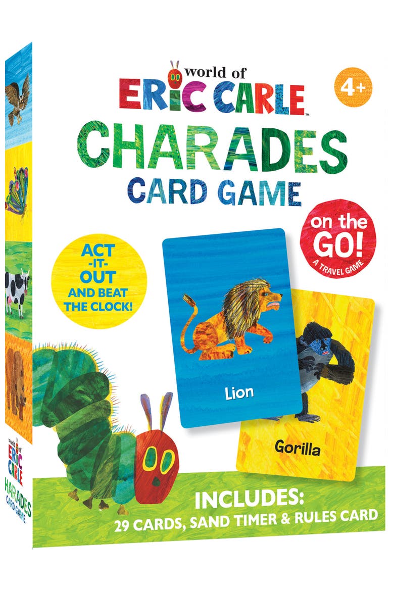 World of Eric Carle Charades Card Game, Main, color, Multicolor