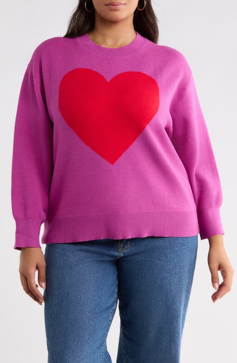 Lumia Heart Pullover Sweater