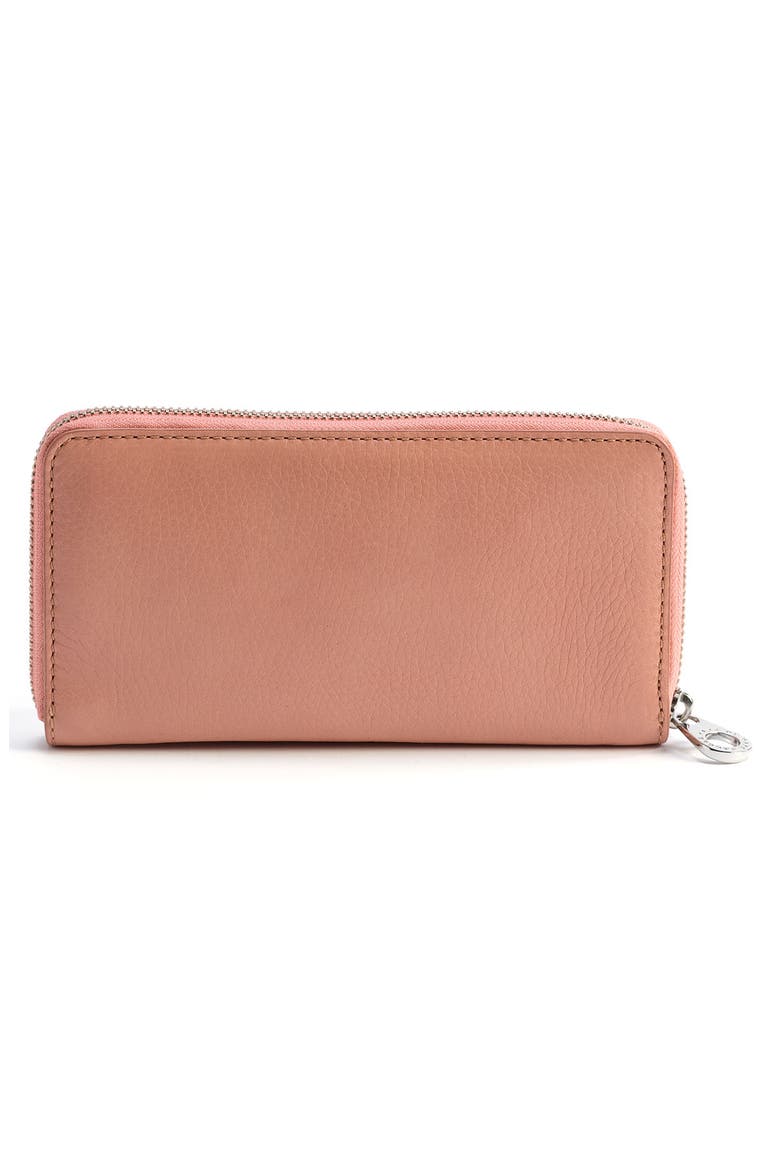 MARC BY MARC JACOBS 'Classic Q - Vertical Zippy' Wallet, Alternate, color, BLUSH