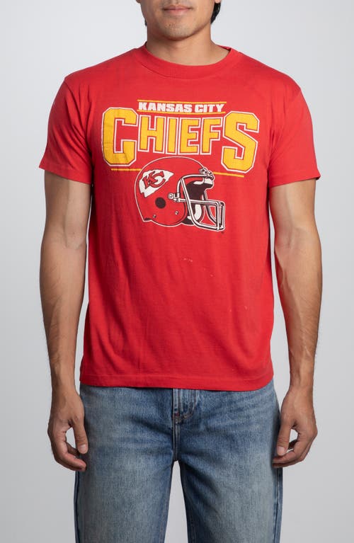 Elwood Vintage Kansas City Football Tee In Multi