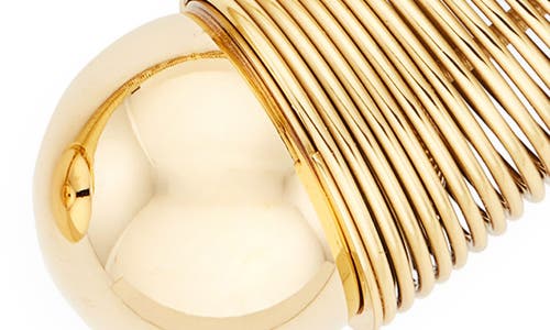 Alaïa Spiral Necklace In Gold