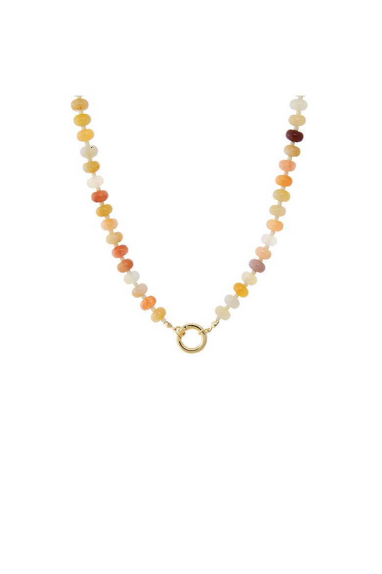 Sunset Mix Beaded Clicker Necklace, Main, color, Multi-Color