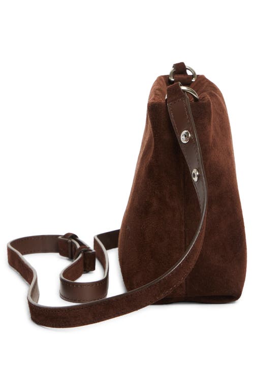 Proenza Schouler Bond Suede Shoulder Bag In Brown