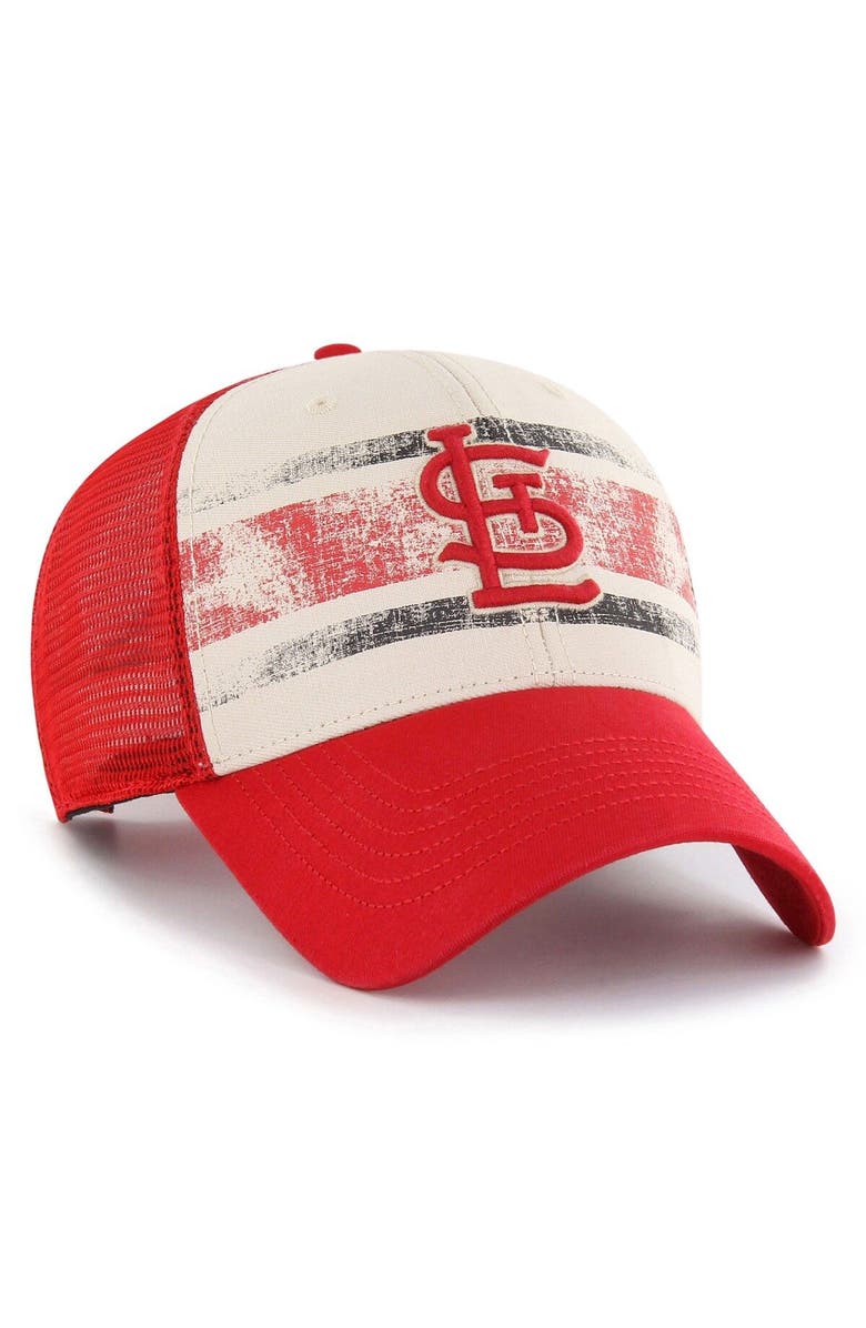 '47 Men's '47 Red St. Louis Cardinals Breakout MVP Trucker Adjustable Hat, Alternate, color, Red