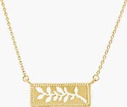 Rizen Jewelry Olive Branch Necklace