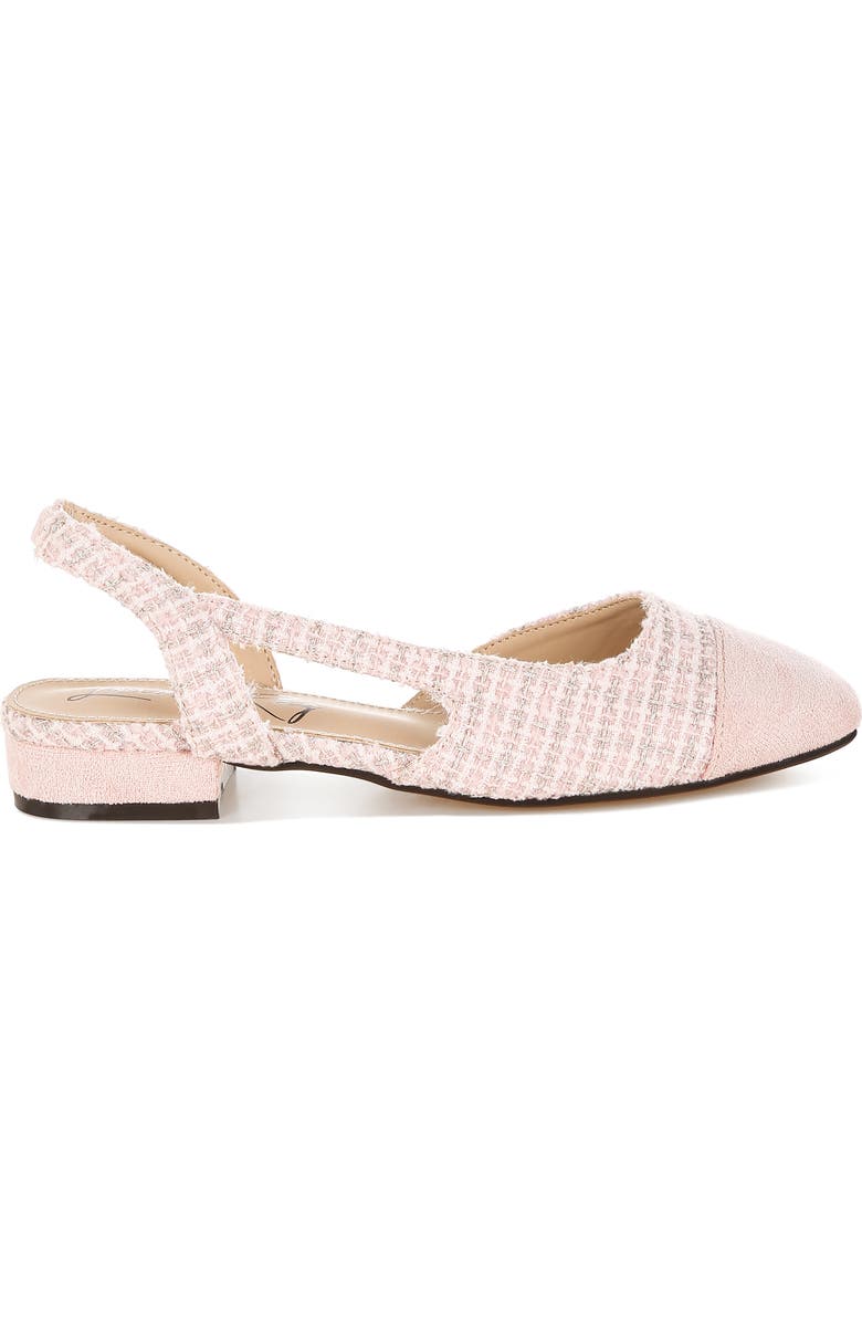 LONDON RAG Karita Tweed d'Orsay Slingback Pump, Alternate, color,