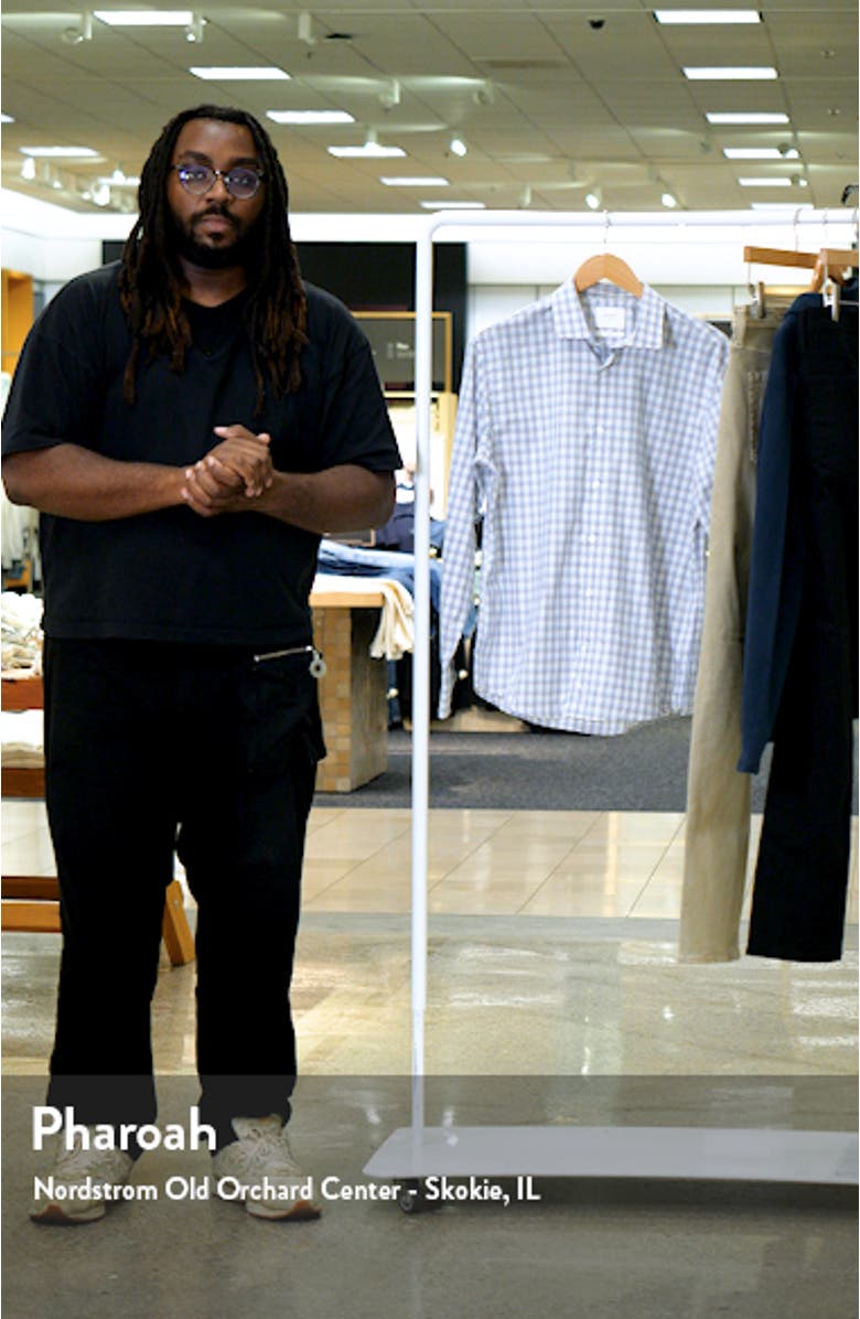 Classic Fit Plaid Button-Up Shirt, sales video thumbnail