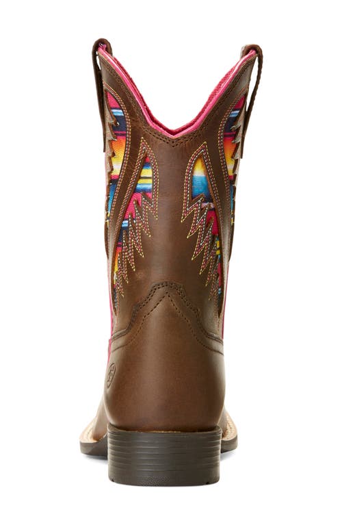 Ariat Kids' Quickdraw Venttek™ Cowboy Boot In Multi
