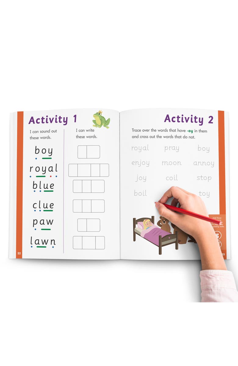 Junior Learning Phase 5 Vowel Sounds Workbook, Multi, Alternate, color, 