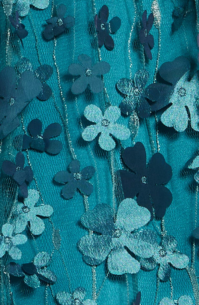 BLUSH by Us Angels Kids' Embroidered Floral Mesh Dress, Alternate, color, 