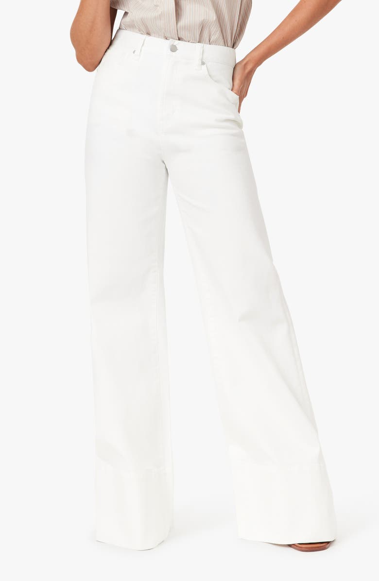 Habitual Emerson Relaxed Flare Stretch Jeans, Main, color, White
