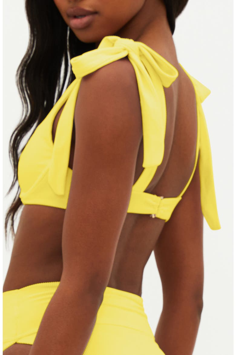 Blair Underwire Bikini Top, Alternate, color, LEMON YELLOW