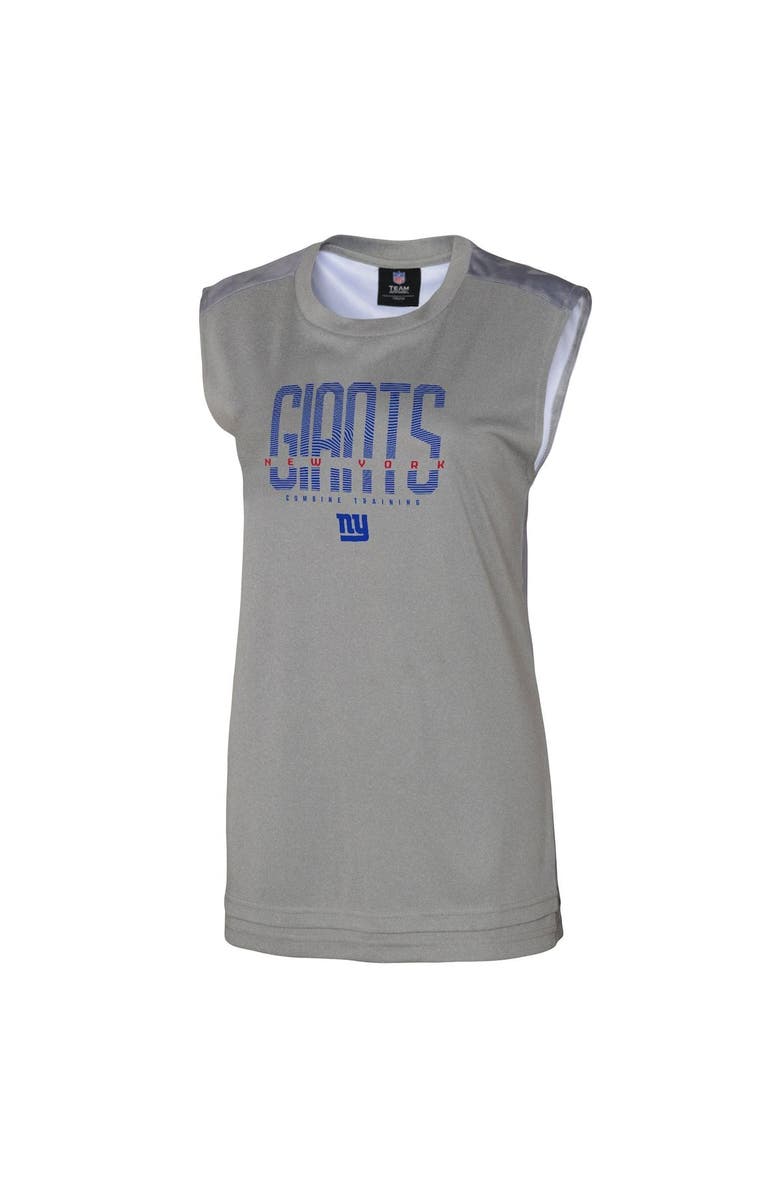 Outerstuff Women's Gray New York Giants No Sweat Tank Top, Alternate, color, Gray