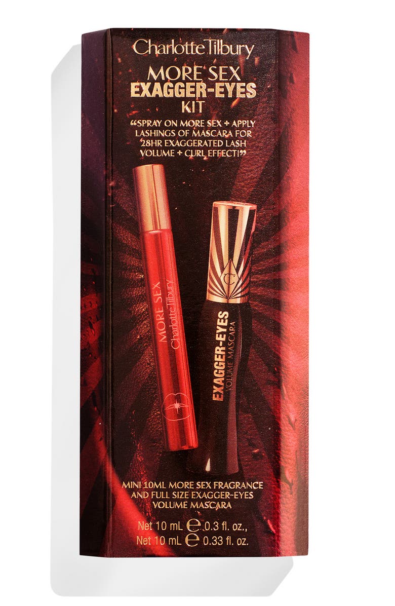 Charlotte Tilbury <p>More Sex Exagger-Eyes 2-Piece Set $54 Value </p>, Alternate, color, Black