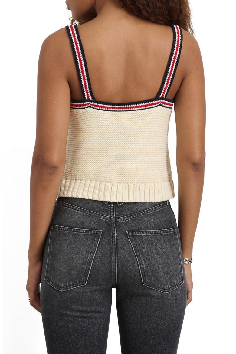 Emmy Cotton Cami, Alternate, color, IVORY COMBO