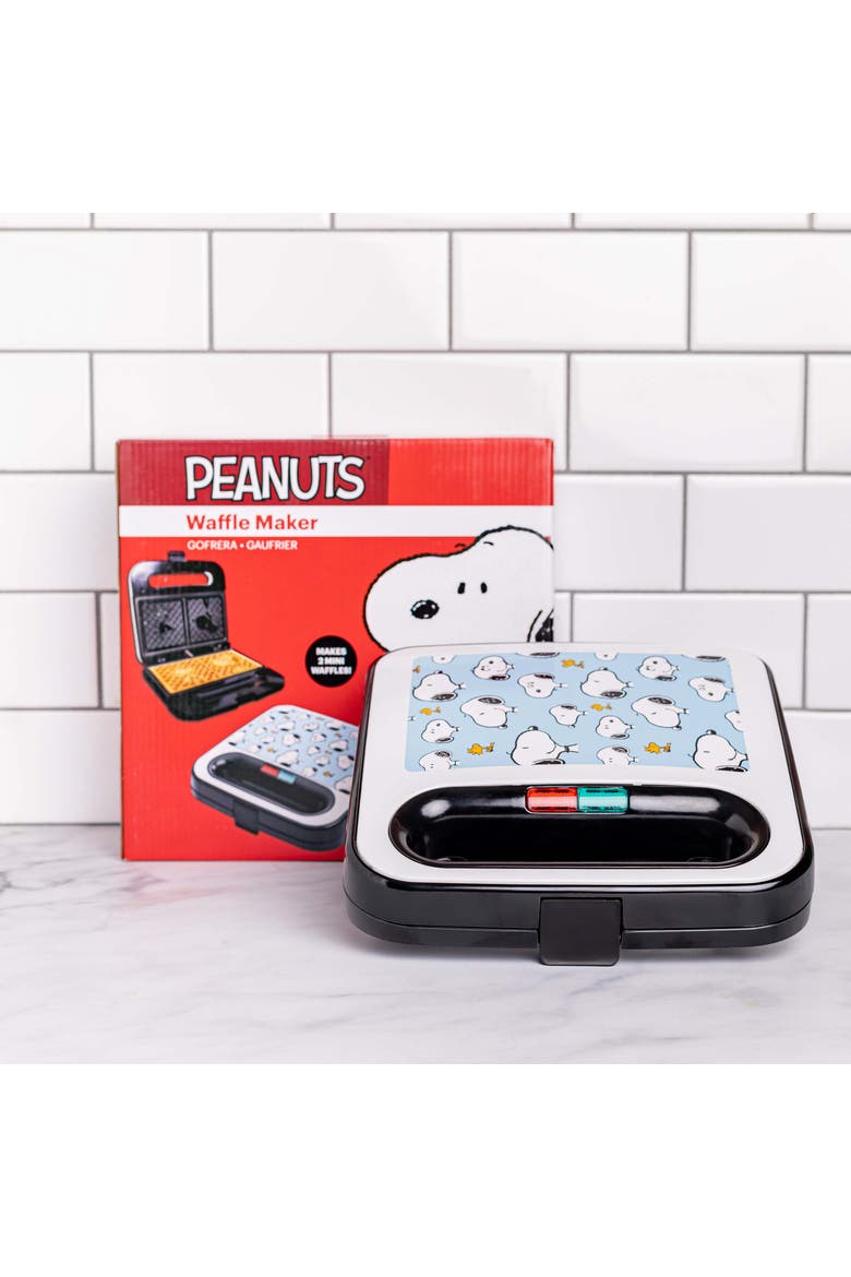 Peanuts Snoopy & Woodstock Double-Square Waffle Maker, Alternate, color, None