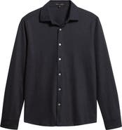 Robert Barakett Alonzo Knit Button-Up Shirt