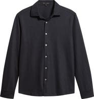 Robert Barakett Alonzo Knit Button-Up Shirt