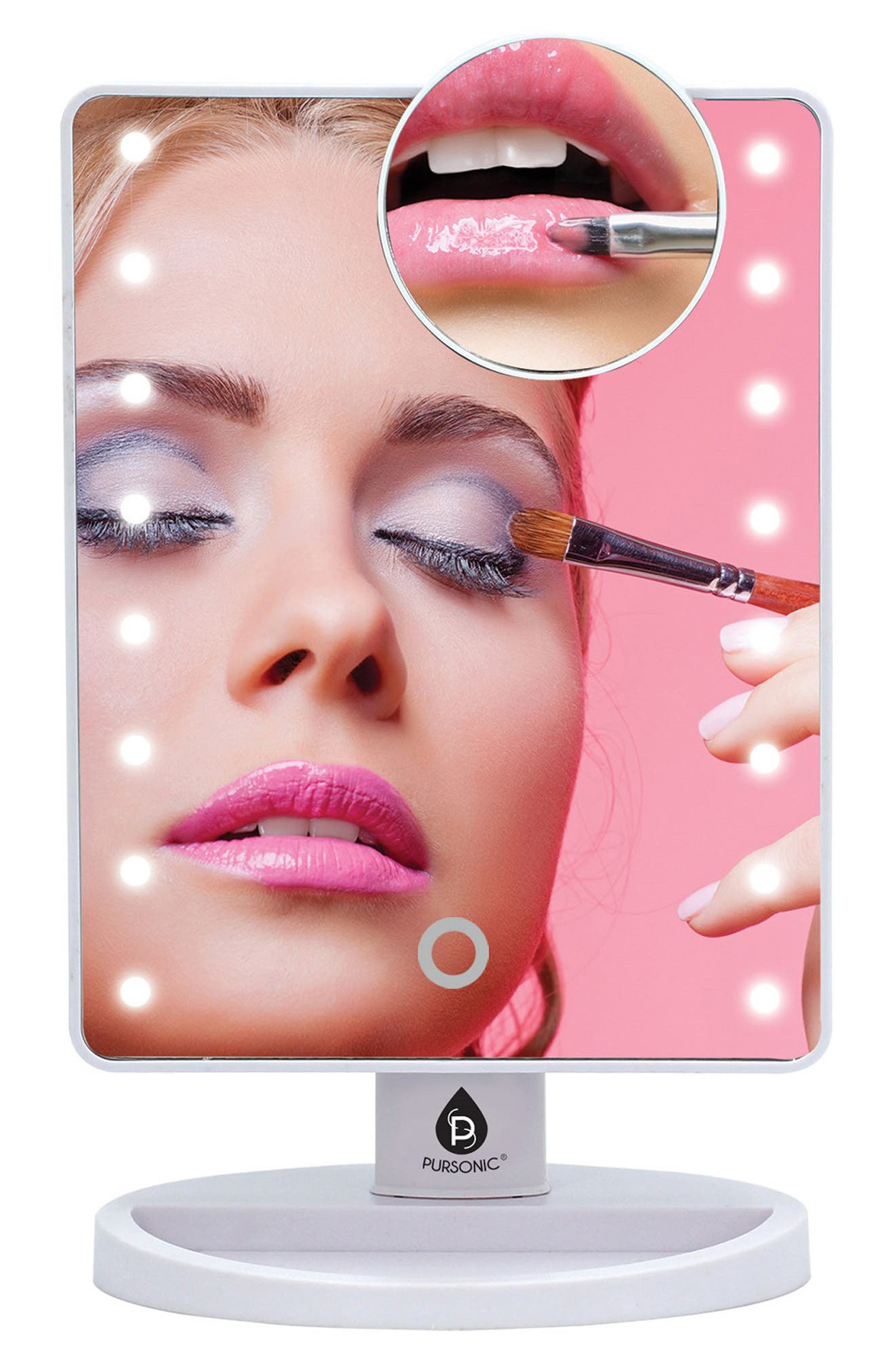 Dimmable LED Lighted Vanity Mirror