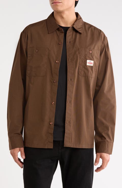 Trademark Long Sleeve Button-Up Shirt