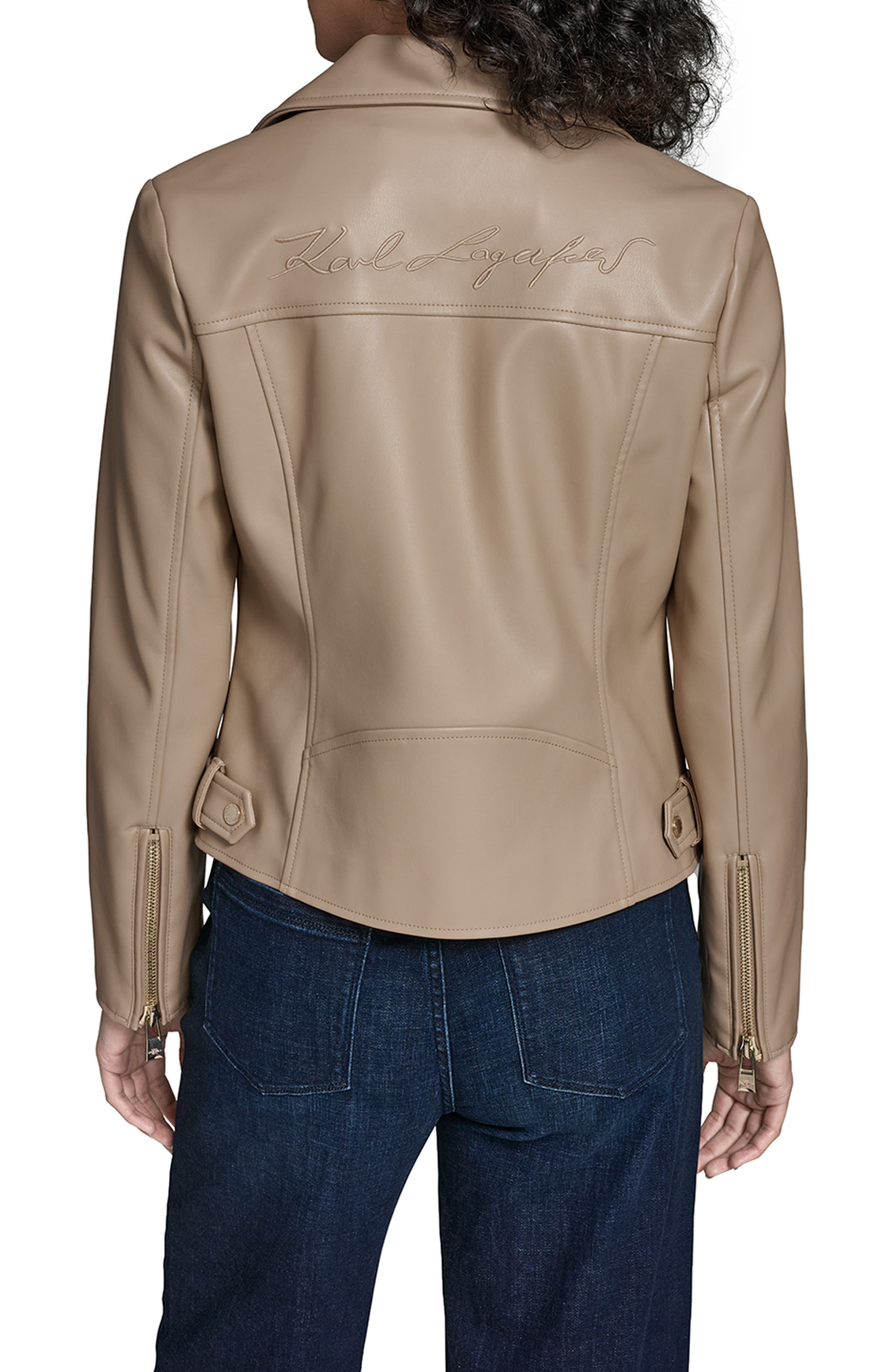 Moto Jacket With Charm Studs - image 4