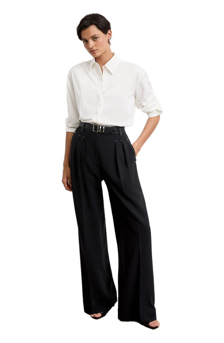 M.M.LaFleur Filomina Friday Shirt - Knit Poplin, Main, color, 