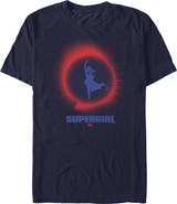 Supergirl Men's Supergirl Kara Flying Silhouette Graphic T-Shirt