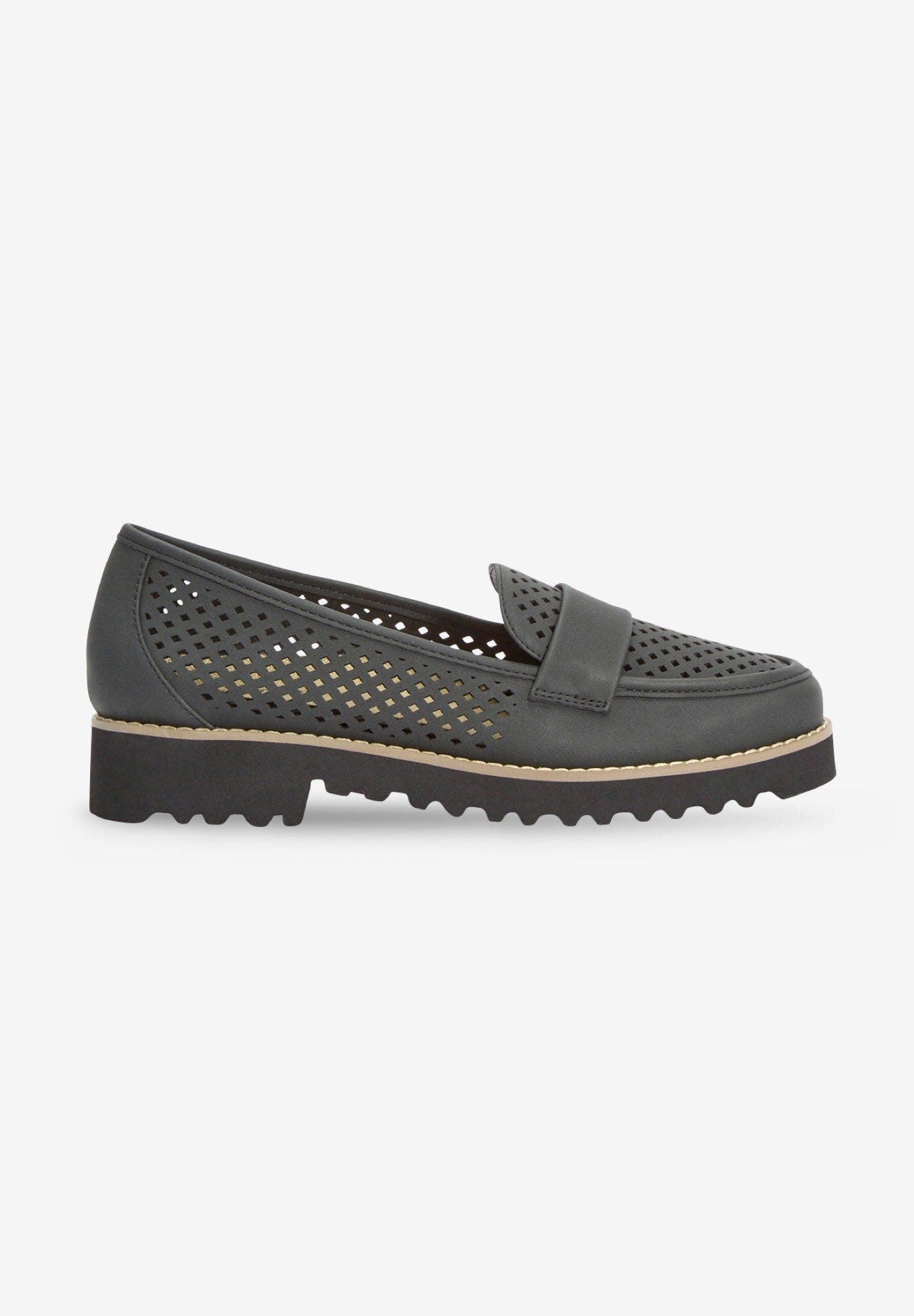 Comfortview The Essence Slip On Loafer, Alternate, color, Black