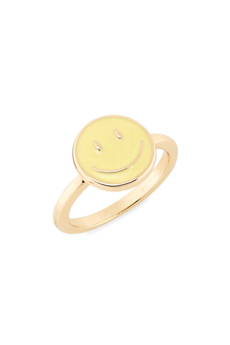 Smile Ring, Main, color, YELLOW