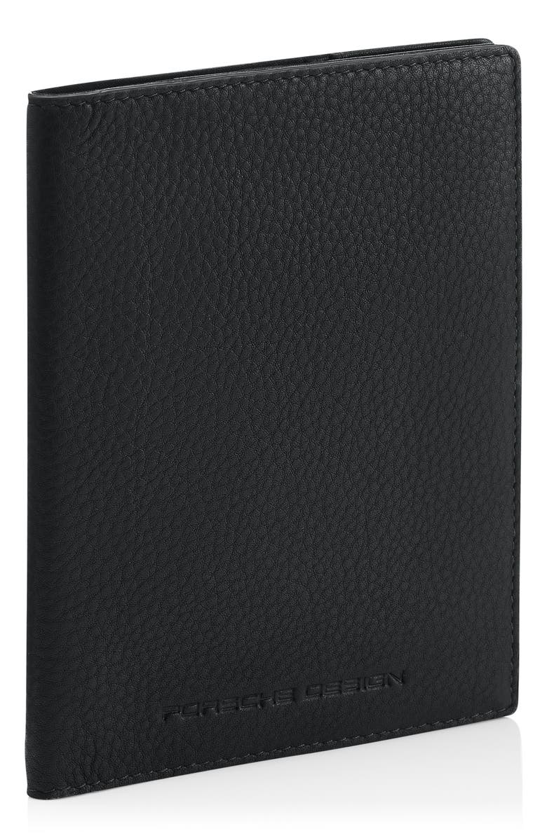 Porsche Design Classic Leather Passport Holder, Main, color,