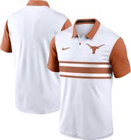 Nike Men's Nike White Texas Longhorns Primetime Campus Vapor Performance Polo