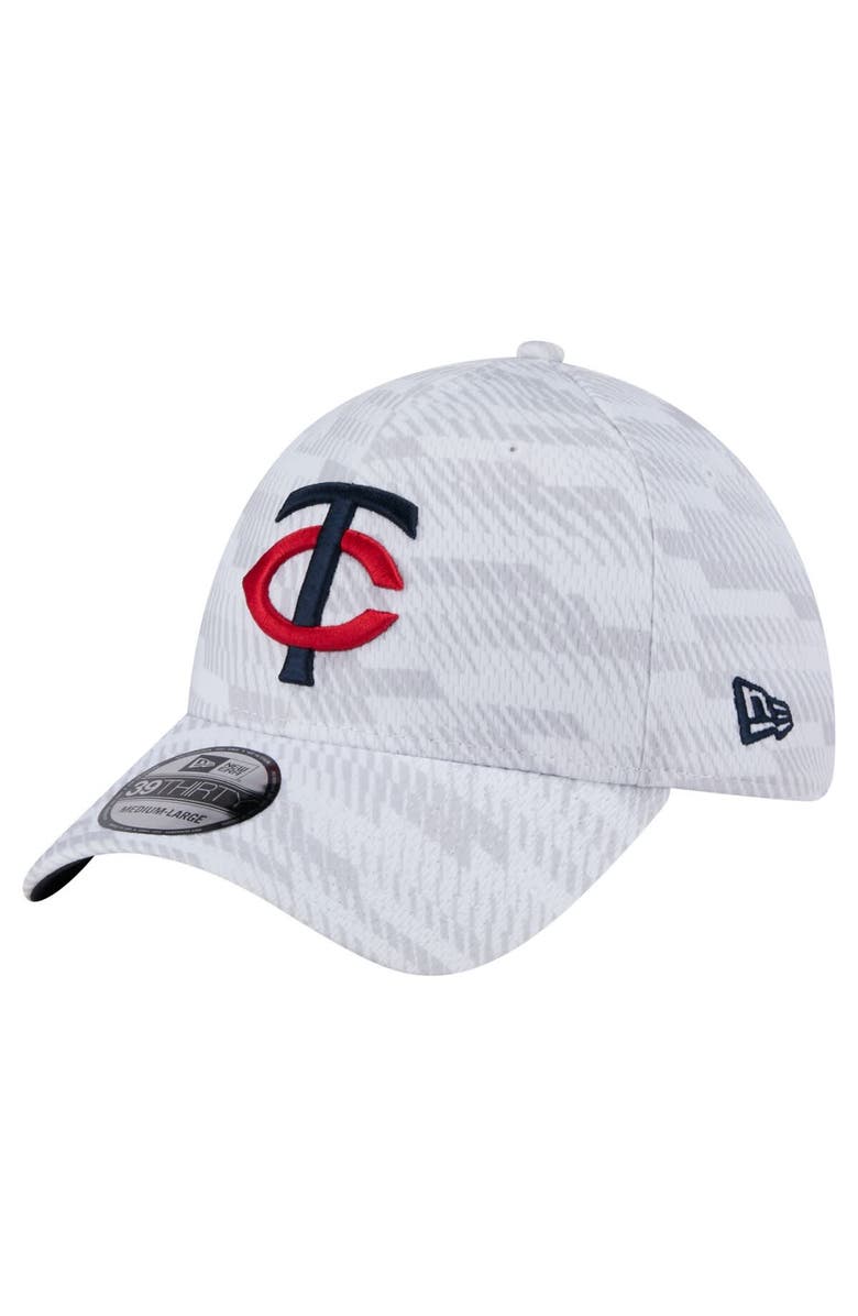 New Era Men's New Era  White Minnesota Twins Graded 39THIRTY Stretch Fit Hat, Main, color, 