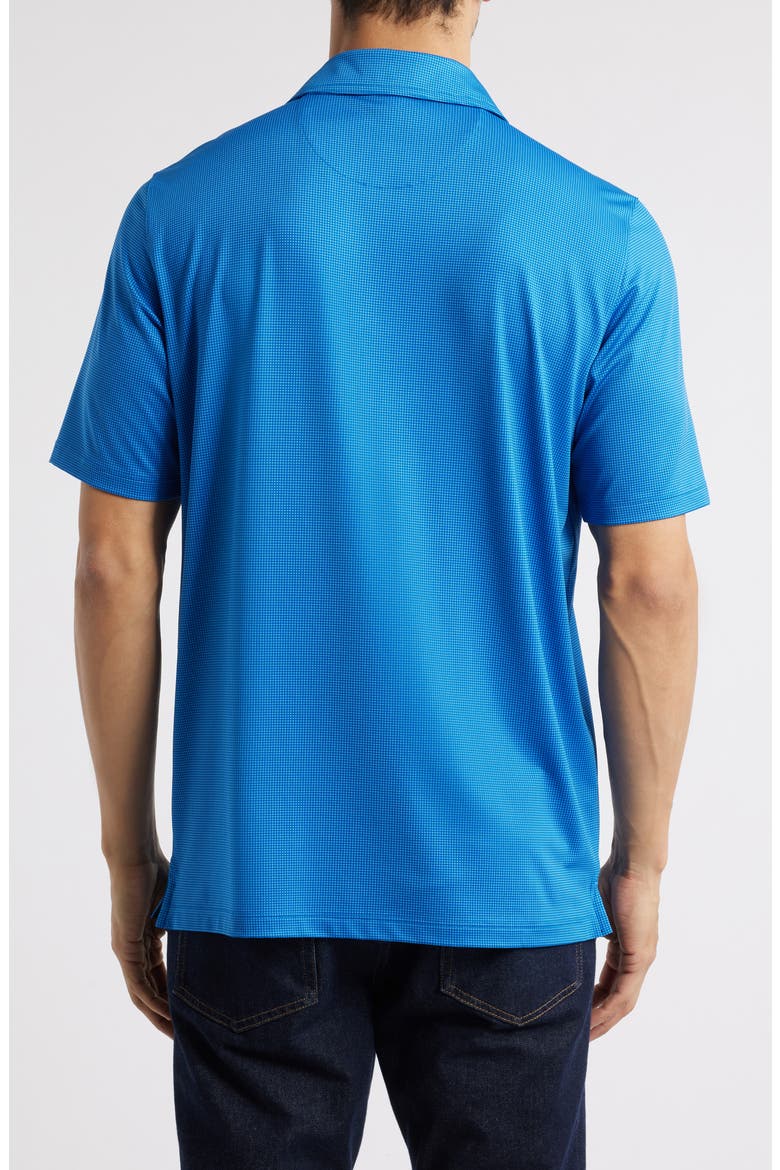 XC4® + Cool Degree™ Microprint Performance Golf Polo, Alternate, color, BLUE/ NAVY