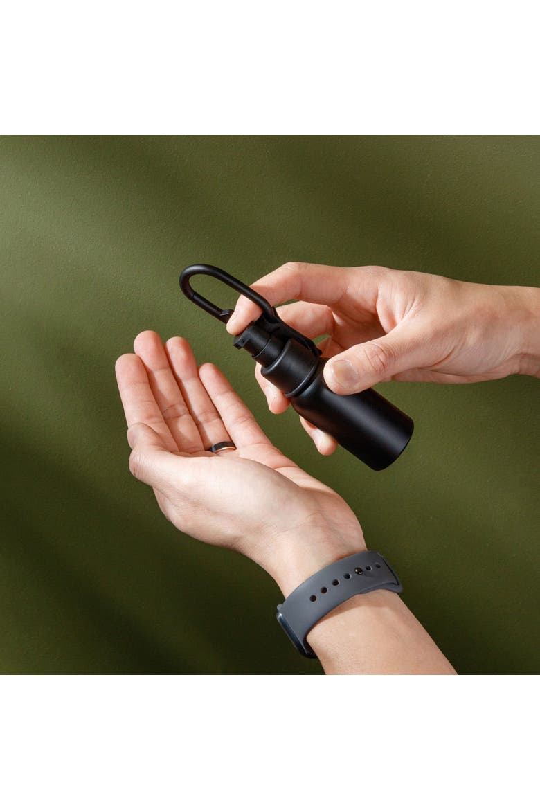 Clip-on Refillable Bottle 50ml, Alternate, color, Black