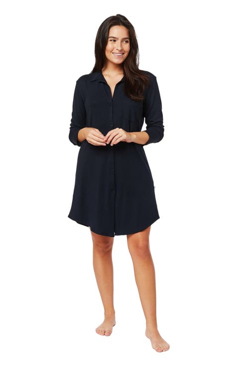 Pima Knit Night Shirt