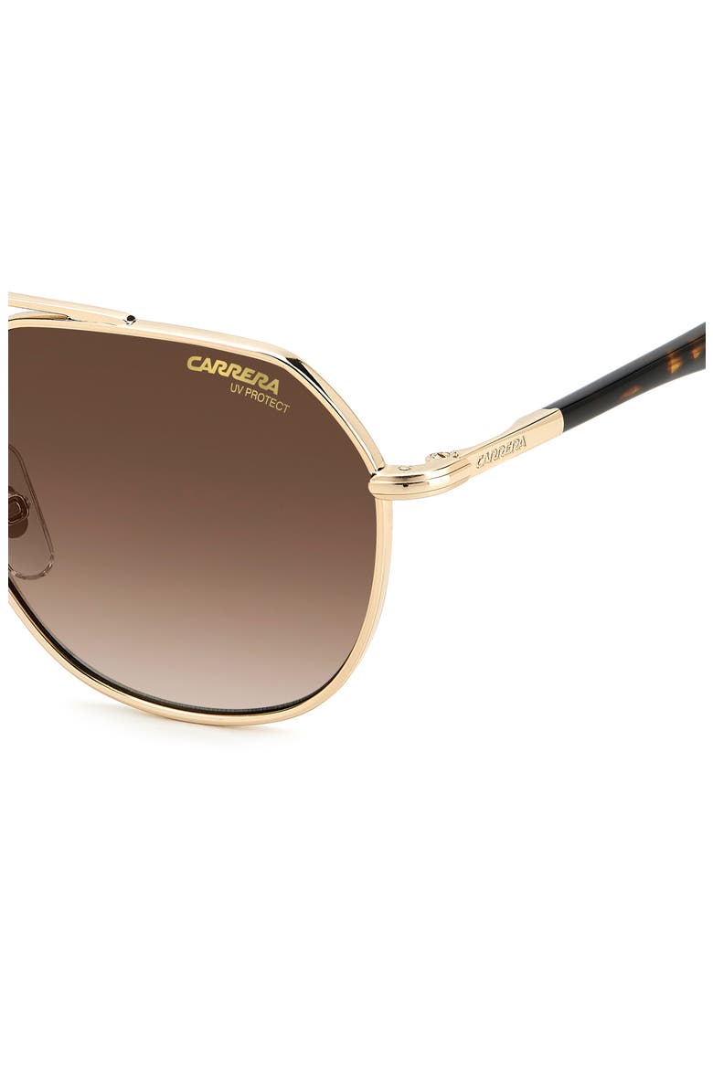 53mm Round Sunglasses, Alternate, color, GOLD HAVANA/ BROWN