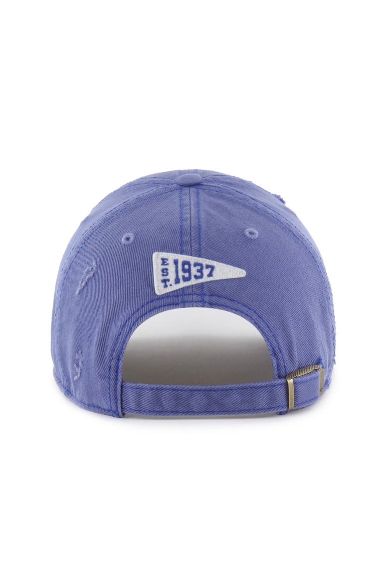 Men's '47  Royal Los Angeles Rams Seymoore Clean Up Adjustable Hat, Alternate, color, Royal