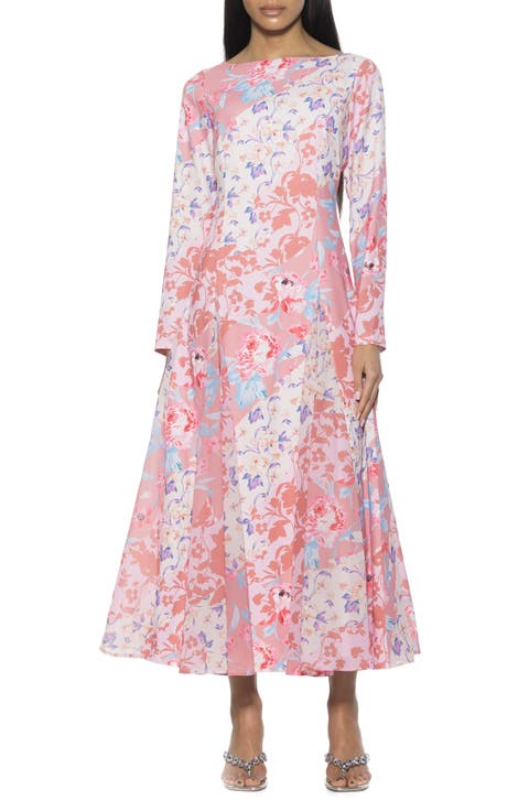 Elodie Floral Long Sleeve Maxi Dress
