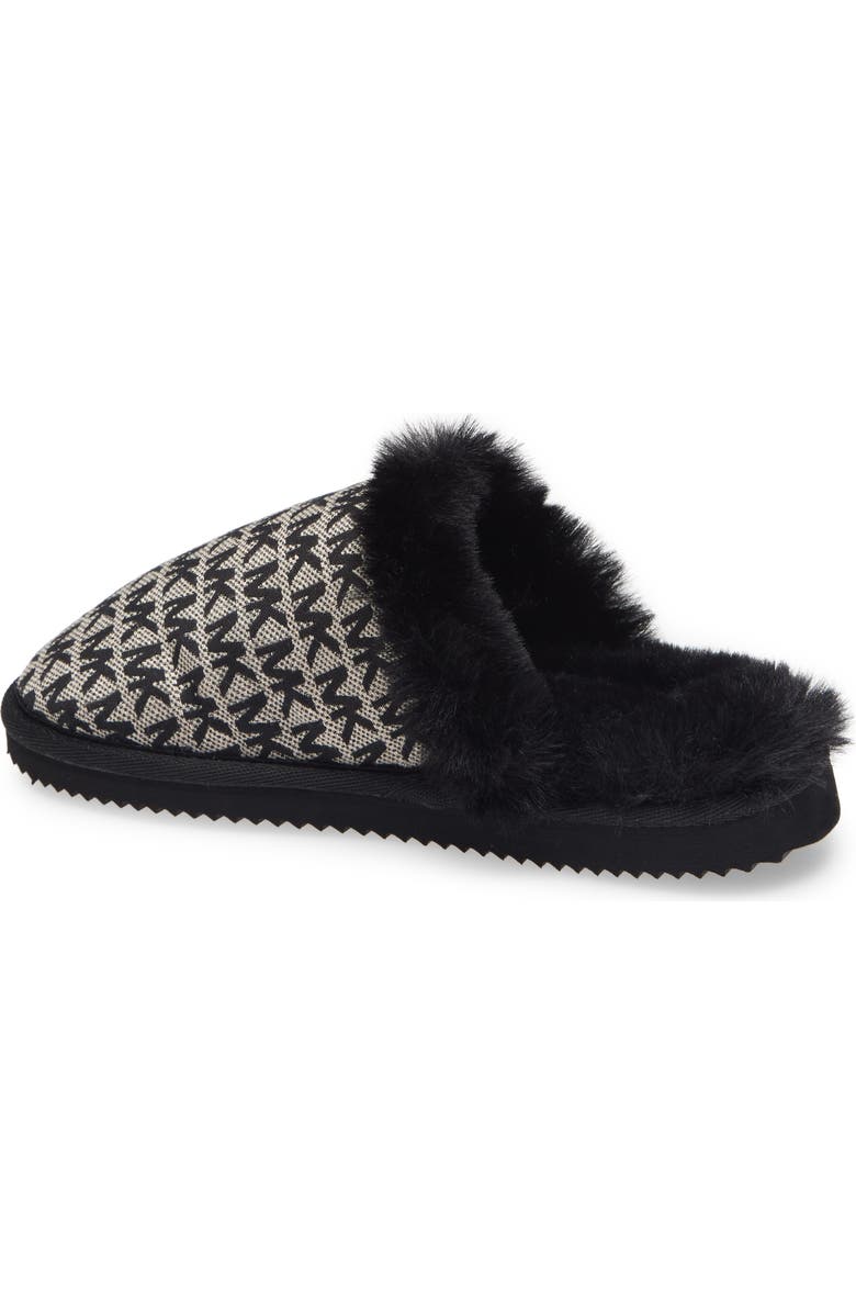 MICHAEL Michael Kors Janis Faux Fur Lined Slipper, Alternate, color,