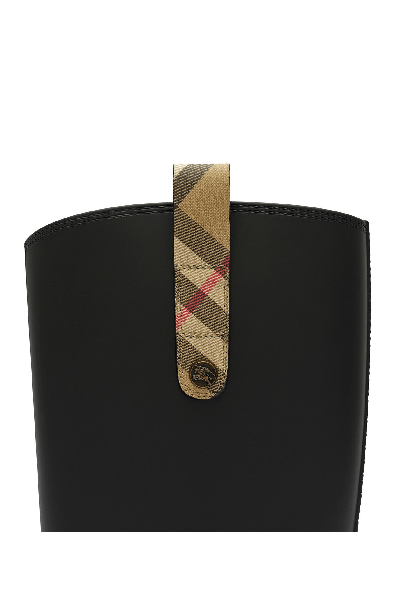 Cavalier Rain Boot, Alternate, color, BLACK/ ARCHIVE BEIGE