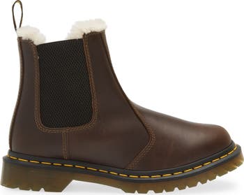 2976 Faux Shearling Chelsea Boot